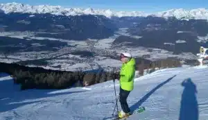 Kronplatz Peter auf der Skipiste